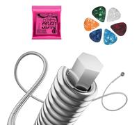 6pcs Electric Guitar Strings with 6pcs Pick,09-42 Super-Slinky Gauge Replaceament Strings, for YAMAHA Fender,ESP, T's guitars, Strandberg, Gibson, Suhr, Ibanez, PRS, Music man,Tom Anderson