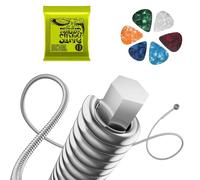 6pcs Electric Guitar Strings with 6pcs Pick,10-46 Replaceament Super-Slinky Strings, for YAMAHA Fender,ESP, T's guitars, Strandberg, Gibson, Suhr, Ibanez, PRS, Music man,Tom Anderson
