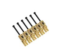 6Pcs Electric Guitar Tremolo Bridge Saddles For Guitar Tremolo Bridge Double Locking Systems Locked Saddles Easy Install