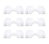 6Pcs Electric Scooter Shake Reducers Front Fork Damping Rubber Pad Replacement Vibrations Damper Shakeproof Cushion Damper