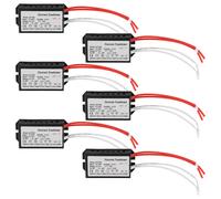 6pcs Electronic Transformer 220V to 12V Adapter for Crystal Halogen Quartz Lamp 50W