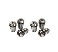6Pcs ER20 Spring Collet Chuck Lathe Milling CNC Engraving Holder 1/8 Inch 1/4 Inch 1/2 Inch