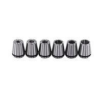 6pcs ER32 Spring, Collets Collet Set for CNC Workholding Engraving 6pcs Machine and Milling Lathe Tool 10 20mm