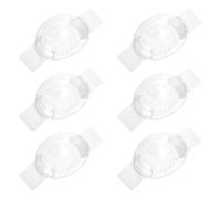 6PCS Eye Shield After Cataract Surgery, Self-Adhesive Clear Plastic Eye Patch with Ventilation Holes, Eyes Care Supplies for Eyes Post-Operative Recovery for Children & Adults(2.59×2 Inches)