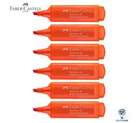 6pcs Faber Castell Textliner 46 Superfluorescent Highlighter Home Office School