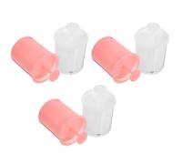 6pcs Face Wash Foaming Cup Pp Plastic Foams Maker for Cleansing | Liquid Shampoo and Conditioner Use, Small Lightweight Design, Simple Stylish Finish for Home and Travel
