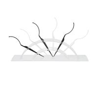 6pcs False Eyelashes Display Stick Holder, Fake Lash Applicator Tool, 3D Eyelash Extensions Style Try On Sticks with Display Stand, for Beauty Salons and Professional Makeup Artist
