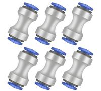 6Pcs Feed Tube Connector for 3D Printer - Compatible with Bambu Lab P1P, P1S, X1, X1C, X1E Models - PTFE Feed Tube Connector, Reduces Extruder Resistance & Improves Print Quality