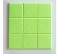 6Pcs Felt Bulletin Board,30x30cm Felt Wall Tiles Notice Boards for Home Office Kitchen,Self Adhesive Pin Board Wall Tiles for DIY Photos Memos (Emerald Green)