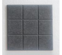 6Pcs Felt Bulletin Board,30x30cm Felt Wall Tiles Notice Boards for Home Office Kitchen,Self Adhesive Pin Board Wall Tiles for DIY Photos Memos (Dark Grey)