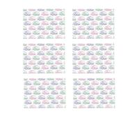 6Pcs Festival Decorative Paper 70x50cm Wrapping For Festival Gifting Packaging Home Decoration Multipurpose Holiday