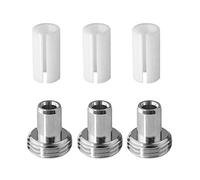 6pcs Fiber Optic Visual Fault Locator Ceramic Tube And Metal Head