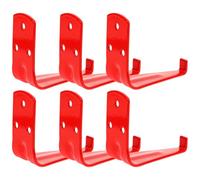 6pcs Fire Extinguisher Wall Mount Bracket for 4-6-9kg Portable Units