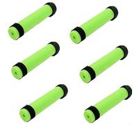 6pcs Fishing Float Tube For Kayak Narrow Rod From Going Overboard, Fishing Rod Float, Floating Rod Butt Cushion, Fishing Float Tube Accessories(Green + Tie)