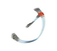 6Pcs Fishing Leaders Fishing Rigs High Strength Wire Leader Line With Swivels Wire Leader For Lures Hooks Professional Equipment