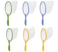 6Pcs Fishing Nets, Fishing Nets for Outdoor Activities, Early Learning Tool Bug Catcher Nets for Outdoor Playing Catch Fish Net, Compact Play Equipment