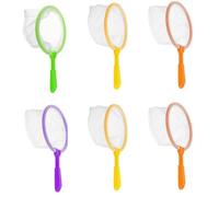6Pcs Fishing Nets, Plastic Fishing Nets, Outdoor Fishing Net, Early Learning Tool Bug Catcher Nets for Outdoor Playing Catch Fish Net, Compact Outdoor Play Equipment
