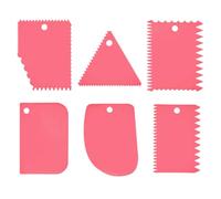 6Pcs Flexible Epoxy Resin Spreader Set Glues Spreader Ideal for Sculpting Spackling and Art Work Spreaders for Epoxy