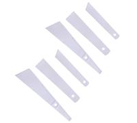 6Pcs, Flexible Leather Glue Spreaders, 3 Size Plastic Glue Smear Sticks for DIY Crafts, PVA Applicator, Crafting Paper Brush, Sewing Accessories
