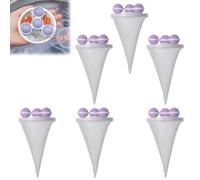 6Pcs Floating Hair Filtering Mesh Removal New Lint Catcher for Washing Machine Reusable Washing Machine Hair Catcher,Hair Catcher Washer Machine for Pet Dog and Cat Hair Remover#pink#blue#Purple