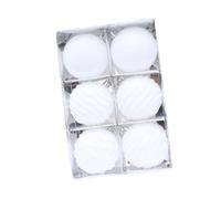 6Pcs Flocking Christmas Ornament Premium Velvety Packaging Shatterproof Holiday Decors For Indoors Outdoor Christmas Home Decors Premium Set