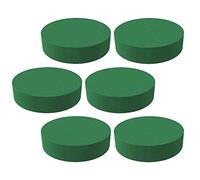 6Pcs Floral Wet Foam Flower Arrangement Block Bricks for Florist Supplies, Green, 8x4cm