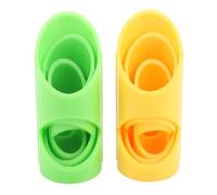 6PCS Foam Pipe Cutter Tool, Plastic Pipe Insulation Cutting Guide Fixture, Precise Lagging Cutting Tool for Household Industrial Commercial Use with 3 Sizes