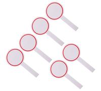 6pcs Foam Scoring Board White Dry Erase Handheld Paddles