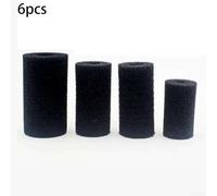 6PCS Foam Sponge for Fish Aquarium Overflow Box Intake Biochemical Focused (5 * 8.7 * 2cm)