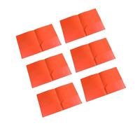 6Pcs Folders with 2 Pockets Letter Size File Folders Double Pocket Presentation Folder Document Organiser 11.4x9.25Inch File Organiser with Double Pockets