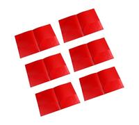 6Pcs Folders with 2 Pockets Report Presentation Project Folder with Card Slot Document Organiser Two-Pocket Portable File for School and Office