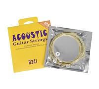 6Pcs Folk Guitar Steel Cores String 6 Acoustic Strings Replacement for Beginners Performers Enduring Acoustics Strings Folk Steel