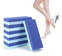 6Pcs Foot Pumice Stone Double Sided Foot Scrub Hard Skin Callus Remover Feet Pedicure Tools for Feet Callus Remover Exfoliating Dead Skin Silky Feet (Blue)