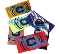 6pcs Football Captain Armband with Letter Mark for Team Players | Polyester Wear Resistant Band, Quick on Fit, Bright Contrast Colours, for Youth Teams and Coaches