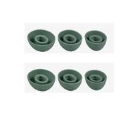 6PCS For Oneplus Buds Pro 2 Replacement Eartips Earbuds Tips Silicone Accessories Earphone Kits Cover Ear Buds Tips Eargels Earcap (Green)