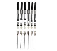 6pcs Fountain Pen Converter Tender Skin Solution Sailor Pen Converter Lupen Refill Converter Syringe Pen Piston Converter Crush Metric Pen