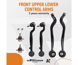 6pcs Front Upper & Lower Suspension Track Control Arm Kit For Range Rover L322