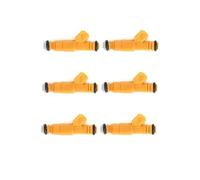 6pcs Fuel Injector 0280155710 for Jeep 4.0L for Ford .6L 5. V8 6.8L V10 Fuel Injector Replacement