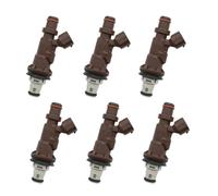 6PCS Fuel Injector 2325062040 2320962040 23250-62040 23209-62040 Compatible with Toyota 4Runner Tacoma Tundra 3.4L