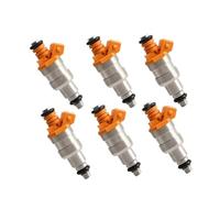 6pcs Fuel Injector 33007127 Compatible with Jeep Cherokee Comanche Wrangler 4.0L I6 1991-1993 Replacement Parts