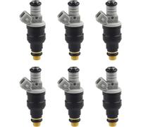 6pcs Fuel Injectors 0280150710 E59E9F593A1A For Ford E-150 F-350 For Mustang For Thunderbird