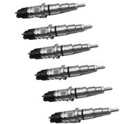 6PCS Fuel Injectors Compatible with 2013-2018 Ram 2500 3500 Pickup Diesel 6. 7L Engine Replacement Parts Fits 0445120342