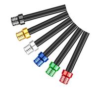 6pcs Fuel Tank Cap Valve, Aluminium Fuel Tank Vent Valve 7.1cm Breathable Fuel Cap Air Vent Hose Motorcycle 6 Colors Gas Tank Vent for 50cc 110cc 70cc 125cc Motorcycle
