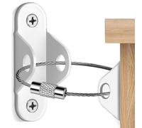 6Pcs Furniture Anchors for Baby Proofing & Pet Protecting, Furniture Straps Anti Tip Furniture Wall Anchor Securing 400 lbs/Keep Baby Pet Safety from Falling Furniture, Earthquake Straps