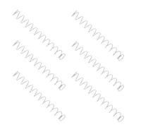 6pcs Garment Steamer Hose Replacement Tube Stainless Steel Support | Universal Compatibility, Wear Resistant Build, Laundry Service and Dry Cleaner Use, Silver Finish