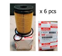 (6pcs) Genuine Oil Fuel Filter Isuzu D-Max Mu-x 1.9 Blue Power 2016-25 K