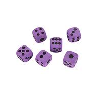 6Pcs Giant Foam Coloured Big Lightweight EVA Foam Soft Squeeze Collection Outdoor Game Dices Bag Cthulhu