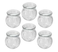 6pcs Glass Cupping Cup for Home Use Body and Face Massage
