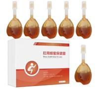 6PCS Glycerin Suppositories Liquid,Glycerin Suppositories Honey Promote Intestinal Peristalsis 7ml