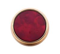 6Pcs Gold White Black Resin Buttons - Women Coat Cardigan Sewing Buttons,Antique Zinc,18mm 6Pcs